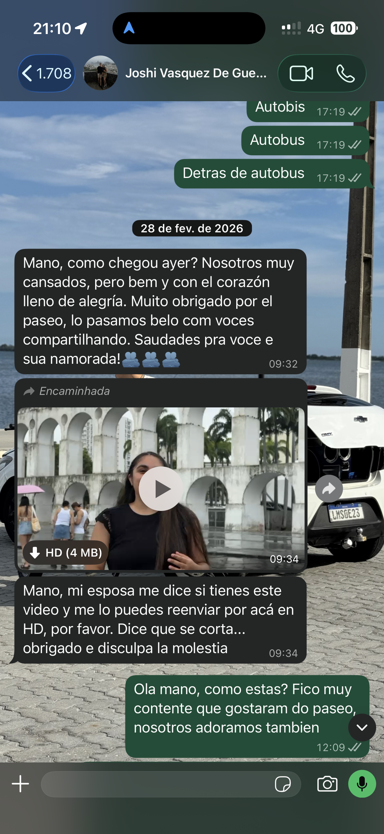 Opinión de un cliente enviada por WhatsApp — imagen 2